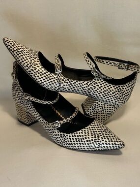 Topshop, Jolene, block heel shoe, (9.5)